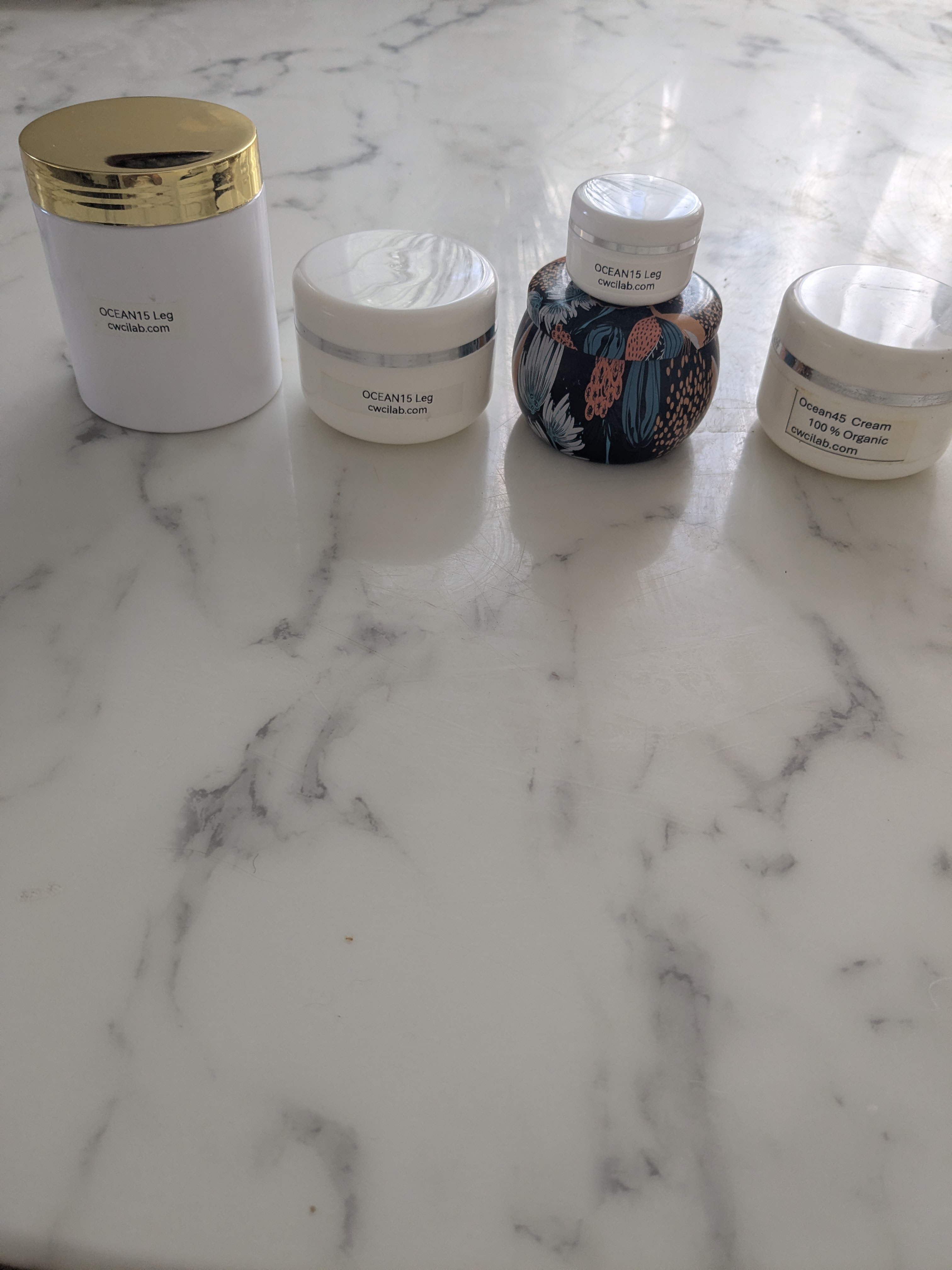 ocean45 and ocean15 jars